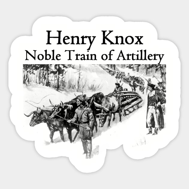 Noble Train Sticker by American Revolution Podcast